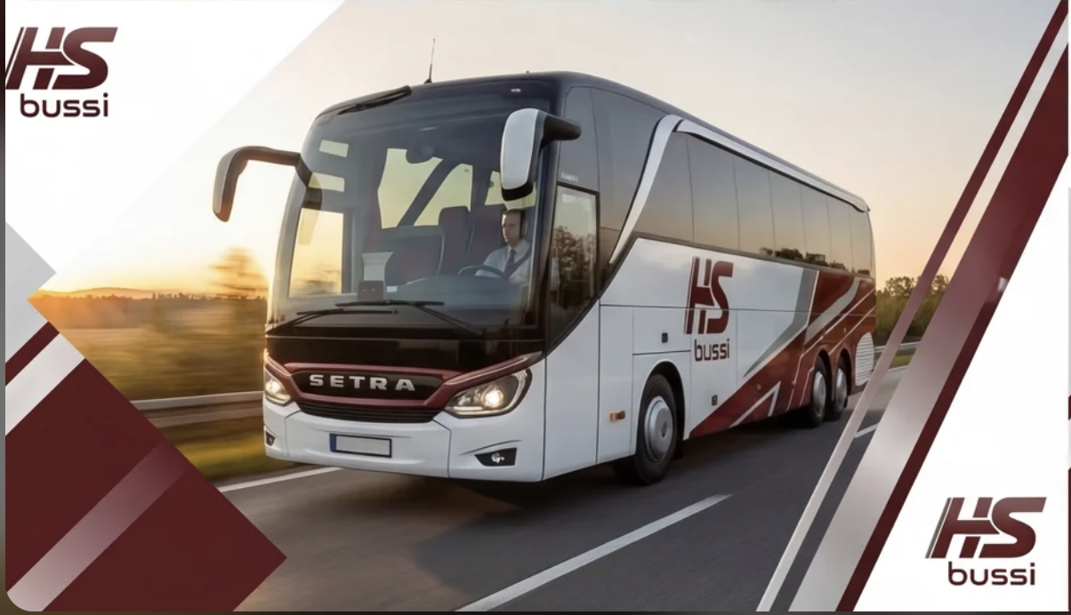 Prezentační board autobusu HS bussi